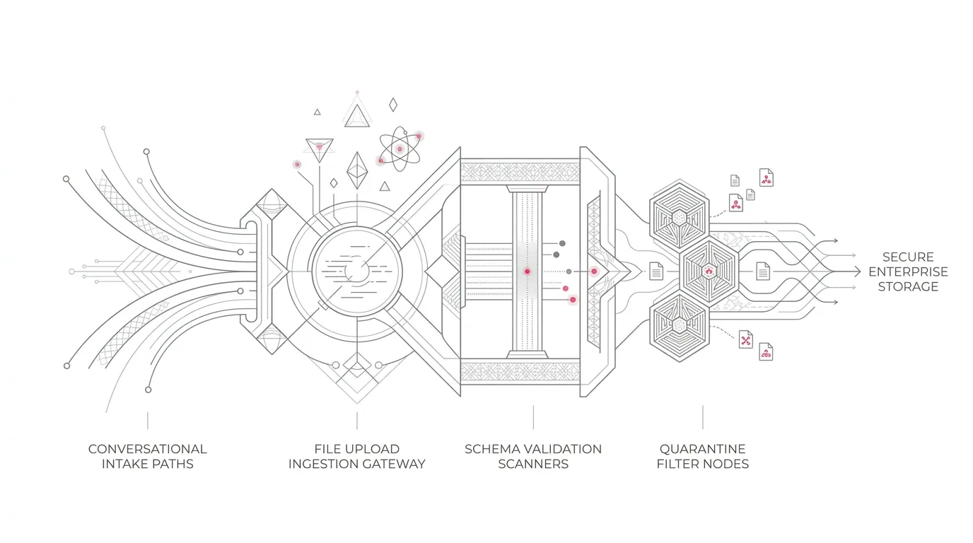 Agentforce File Uploads Now Default to Error Mode: Build a Controlled Intake Path banner illustration