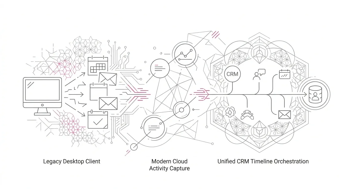 Salesforce for Outlook Retires January 30: Migrate Without Losing Sync, Reporting, or Control banner illustration